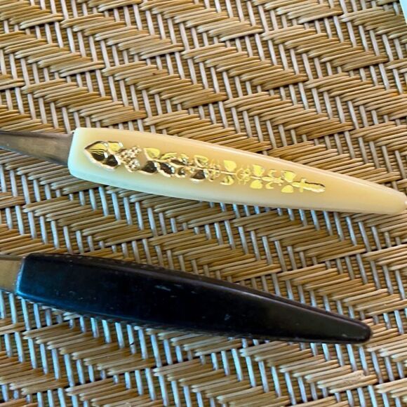 Mid Century Cocktail / Hors d'oeuvre Fork Set - Picture 4 of 5